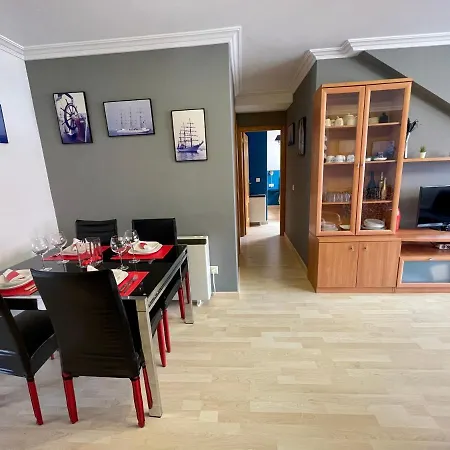 Atico Playa Silgar شقة *